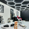 Garage LED Honeycomb Ceiling Car Detailing Studio Lights