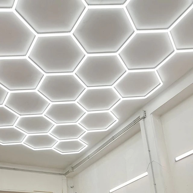 Led Hexagon Garage Light