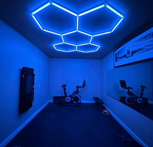 Garage Stylish Hexagonal RGB Lighting from China manufacturer - contation