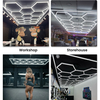 14 hex 6500K / 4000K / 3000K 535W LED HEXAGON LED pour les lumières de travail de studio de scène