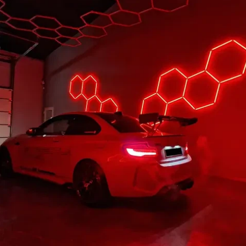 The Ultimate Guide To Selecting And Installing Hexagon LED Lights for Auto Body Shops And Dealerships
