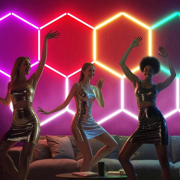 Hexagonal LED Honeycomb Lights: From Concept Fixture to Atmosphere Builder in Modern Spaces