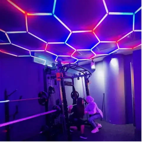 Rgb Hexagon Light