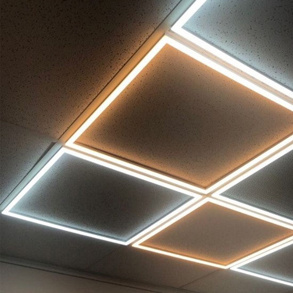 Energy Saving Dimmable Square LED Light, 3000K Warm White 4000K Natural White 6500K Cool White, Modern Decorative Lighting Fixture