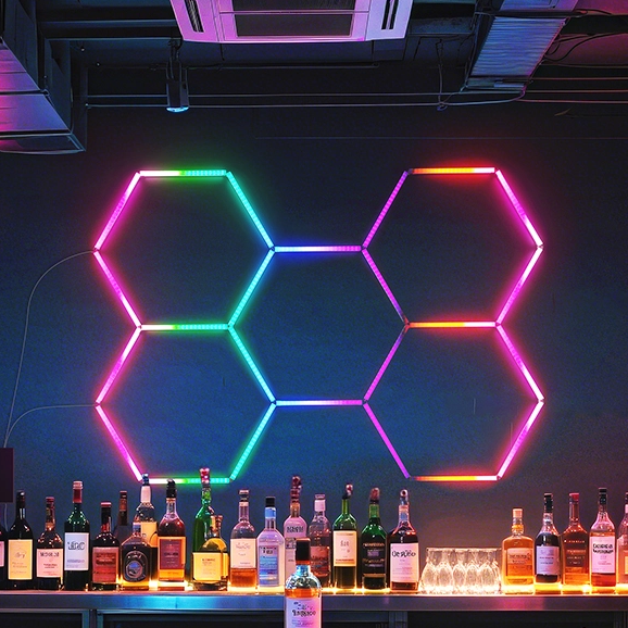 How Hexagonal LED Honeycomb Lights Are Becoming the New Visual Language in Global Commercial Spaces