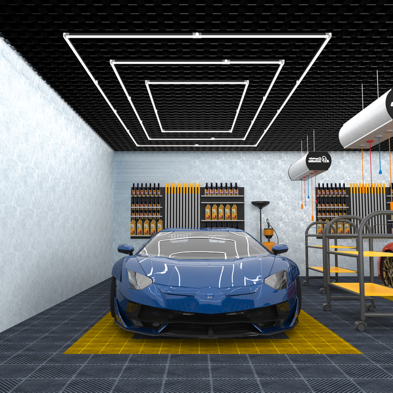 LED Garage Lamp, Car Shop & Detailing Lights, Ceiling Lights for Car Workshop