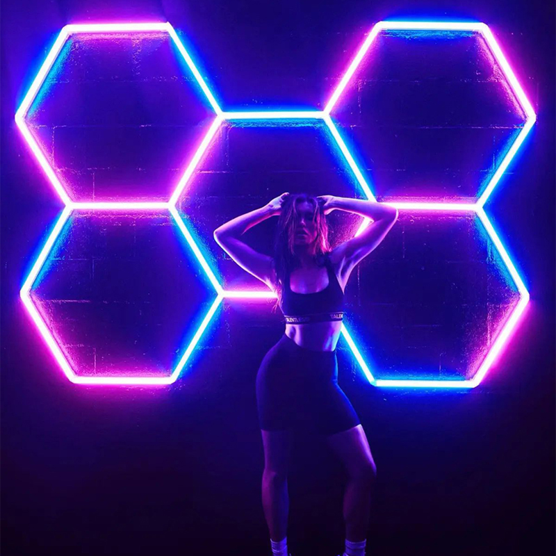 Hexagon Led Light Rgb