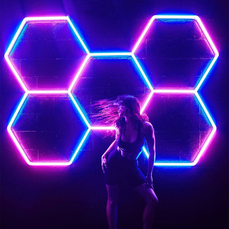 Hexagon Rgb Light