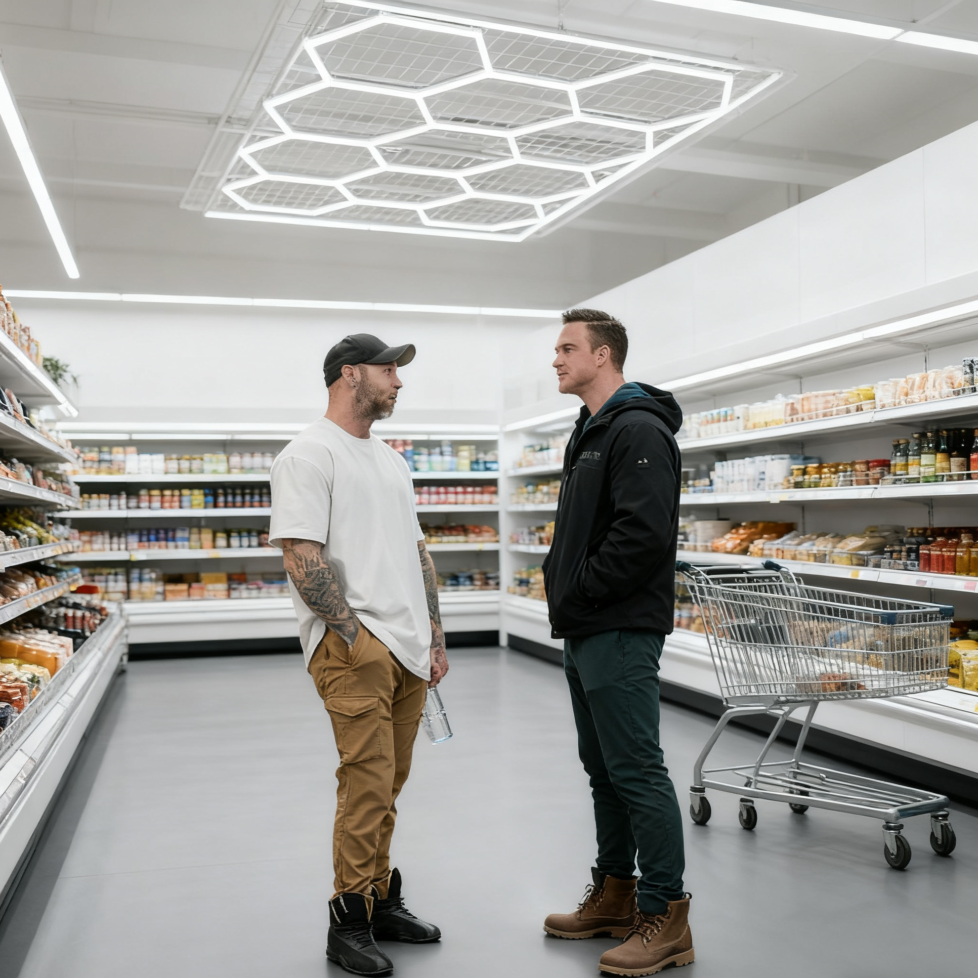 Why Supermarkets Are Falling in Love With Hexagonal LED Honeycomb Lights