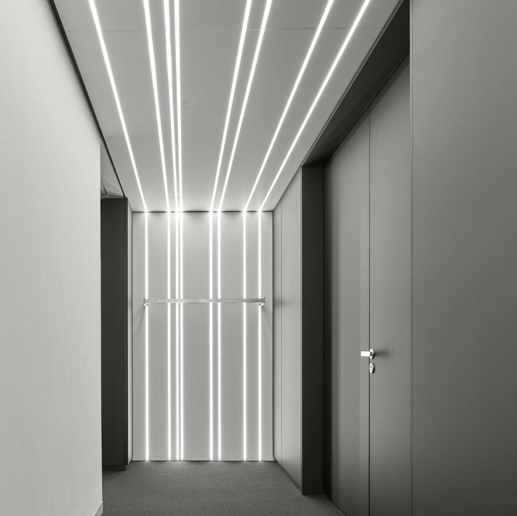 Aluminum LED Profile Heat Dissipation and Light Distribution